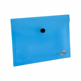 Carpeta liderpapel dossier broche 44222 polipropileno din a7 azul translucido