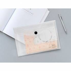 Carpeta liderpapel dossier broche 44234 polipropileno din a6 transparente translucido