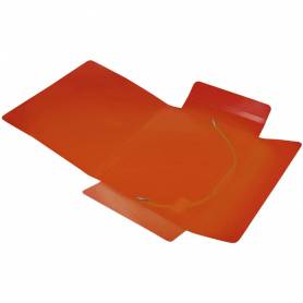 Carpeta liderpapel gomas solapas 34970 polipropileno din a5 roja