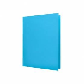 Subcarpeta liderpapel din a4 celeste intenso 180g/m2