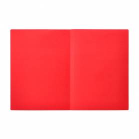 Subcarpeta liderpapel folio rojo intenso 180g/m2