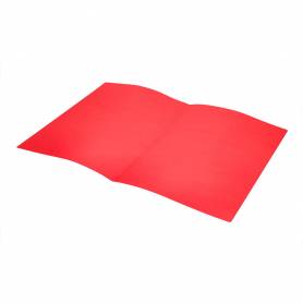 Subcarpeta liderpapel folio rojo intenso 180g/m2