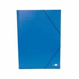 Carpeta planos liderpapel a2 carton gofrado n 12 azul