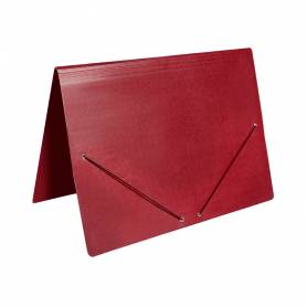 Carpeta planos liderpapel a3 carton gofrado n 12 rojo