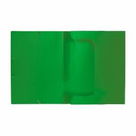 Carpeta liderpapel portadocumentos 36903 polipropileno dina4 verde lomo 50 mm