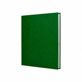 Carpeta de 4 anillas 40mm mixtas liderpapel folio carton forrado paper coat verde