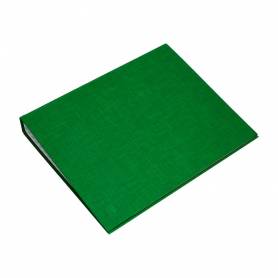 Carpeta de 4 anillas 40mm mixtas liderpapel folio carton forrado paper coat verde