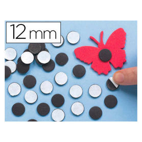 Imanes redondo color negro 14 mm bolsa de 150 unidades