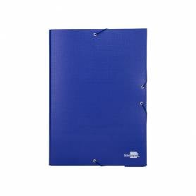 Carpeta proyectos liderpapel folio lomo 50mm carton forradoazul