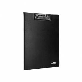 Carpeta liderpapel miniclip superior folio plastico negro