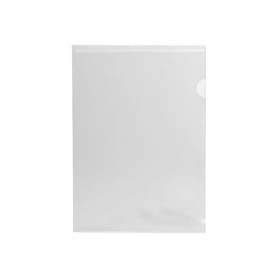 Carpeta liderpapel dossier uñero 44004 polipropileno din a4 incolora 20 hojas