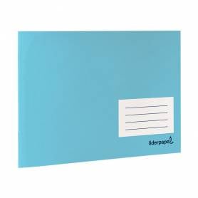 Libreta liderpapel smart a5 apaisada 32h 60g/m2 pauta 2,5 mm con margen