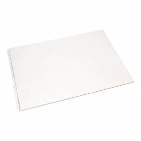 Bloc dibujo liderpapel artistico espiral 460x325mm 20 hojas 180gr/m2 sin recuadro perforado