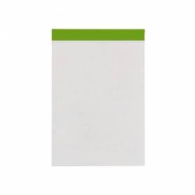 Bloc notas liderpapel liso a4 80 hojas 60 g/m2 perforado sin tapa