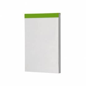 Bloc notas liderpapel liso a5 80 hojas 60 g/m2 perforado sin tapa