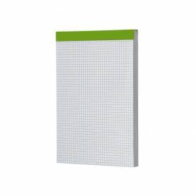 Bloc notas liderpapel cuadro 4 mm a5 80 hojas 60 g/m2 perforado sin tapa