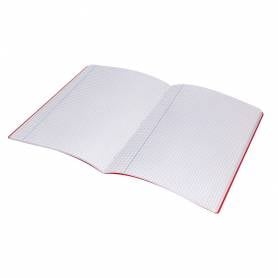 Libreta liderpapel 360 tapa de plastico a4 48 hojas 90g/m2 cuadro 4mm con margen colores surtidos