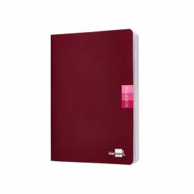 Libreta liderpapel scriptus a5 plus 48 hojas 90g/m2 rayado montessori 3,5mm con margen colores surtidos