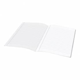 Libreta liderpapel scriptus a4 48 hojas 90g/m2 rayado montessori 5mm con margen colores surtidos