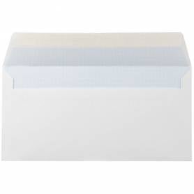 Sobre liderpapel n 2 blanco din americano 110x220 mm tira de silicona paquete de 25 unidades