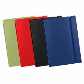 Libreta liderpapel simil piel a6 120 hojas 70g/m2 liso colores surtidos