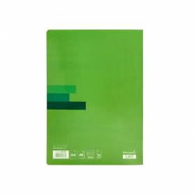 Libreta liderpapel scriptus a4 48 hojas 90g/m2 horizontal con margen