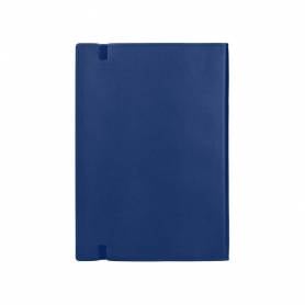 Libreta indice liderpapel similpiel a6 120 hojas 70g/m2 color azul