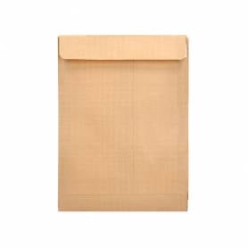 Sobre liderpapel bolsa n.14 kraft b5 176x250 mm tira de silicona caja de 500 unidades