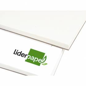 Bloc dibujo liderpapel acuarela encolado 210x297mm 20 hojas 300g/m2 sin recuadro