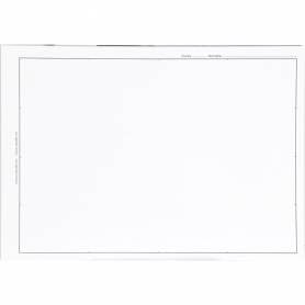 Bloc dibujo liderpapel lineal encolado 230x325mm 20 hojas 130 gr/m2 sin recuadro