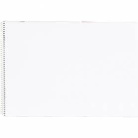 Bloc dibujo liderpapel artistico espiral 230x325mm 20 hojas 130g/m2 sin recuadro perforado