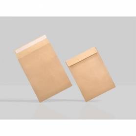 Sobre liderpapel bolsa n.6 kraft cuarto prolongado 184x261mm tira de silicona caja de 250 unidades