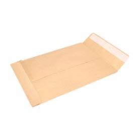 Sobre liderpapel bolsa n.4 kraft salarios 132x187 mm tira de silicona caja de 500 unidades