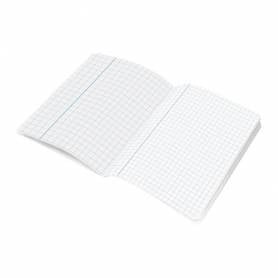 Libreta liderpapel write a5 16 hojas 60g/m2cuadro 8mm con margen