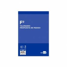 Talonario liderpapel pedidos folio original y 2 copias t325