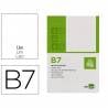 Bloc notas liderpapel liso b7 80 hojas 60g/m2 perforado - BN08