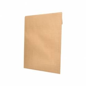 Sobre liderpapel bolsa armado kraft envio seguridad 260x360 mm solapa tira de silicona 120 gr caja de 100 unidades