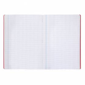 Libreta liderpapel 360 tapa de plastico a5 48 hojas 90g/m2 cuadro 3 mm con margen colores surtidos