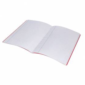 Libreta liderpapel 360 tapa de plastico a5 48 hojas 90g/m2 cuadro 3 mm con margen colores surtidos