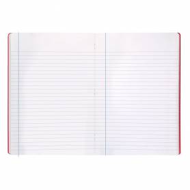 Libreta liderpapel 360 tapa de plastico a4 48 hojas 90g/m2 horizontal con margen colores surtidos