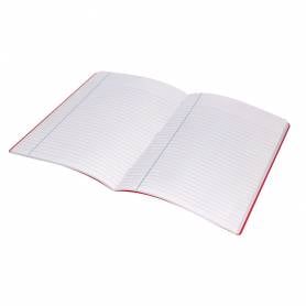 Libreta liderpapel 360 tapa de plastico a4 48 hojas 90g/m2 horizontal con margen colores surtidos