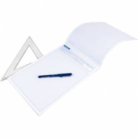 Bloc examenes liderpapel cuadro 4mm folio 40 hojas 60g/m2