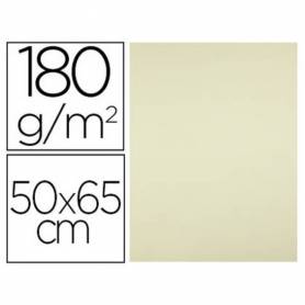 Cartulina liderpapel 50x65 cm 180g/m2 amarillo paquete de 25 hojas