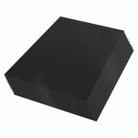 Carton pluma liderpapel negro doble cara 50x70 cm espesor 5 mm