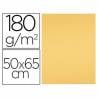 Cartulina liderpapel 50x65 cm 180 gr oro paquete de 25 - CT49