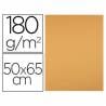 Cartulina liderpapel 50x65 cm 180 gr avellana paquete de 25 - CT44