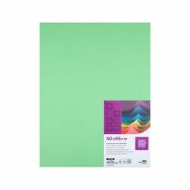 Cartulina liderpapel 50x65 cm 240g/m2 verde hierba paquete de 25 hojas