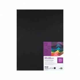 Cartulina liderpapel 50x65 cm 240g/m2 negro paquete de 25 hojas