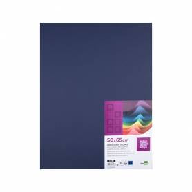 Cartulina liderpapel 50x65 cm 240g/m2 azul zafiro paquete de 25 hojas