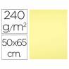 Cartulina liderpapel 50x65 cm 240 g/m2 amarillo medio - CT54